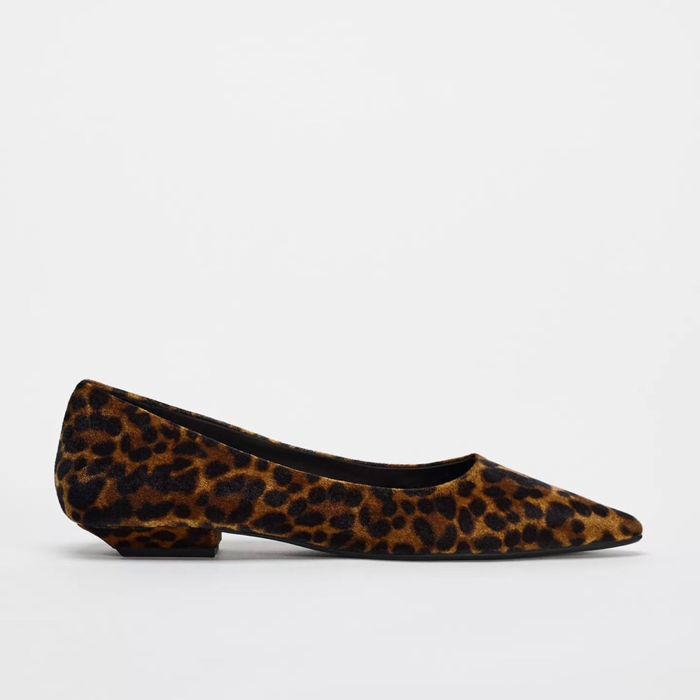 Zara leopard print shoes 🐆